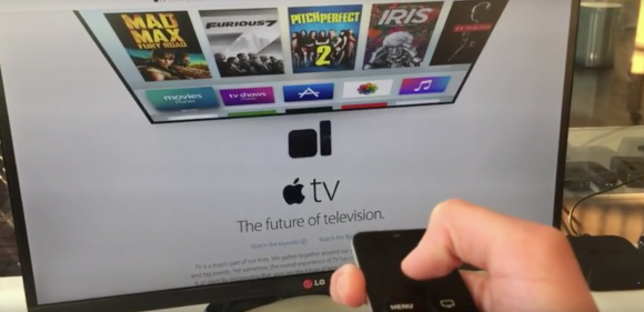 Apple TV　ブラウザ