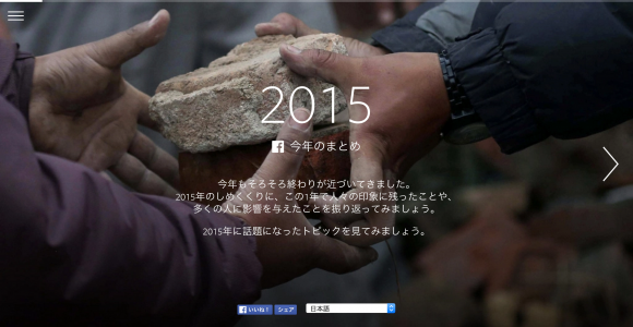 Facebook 2015 まとめ