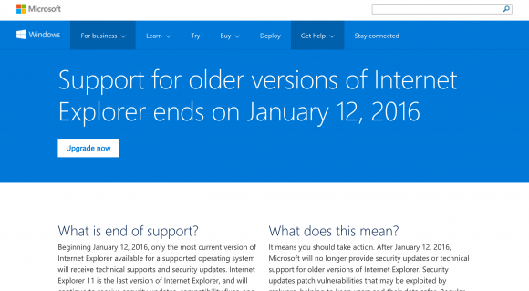 マイクロソフト　Internet Explorer