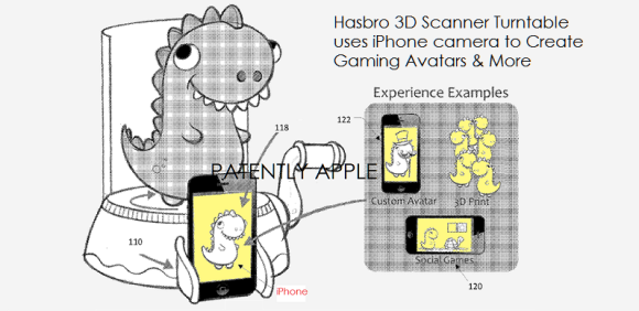 ハズブロ　iPhone 3Dスキャナー