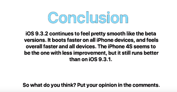 iOS9.3.2 iOS9.3.1 比較