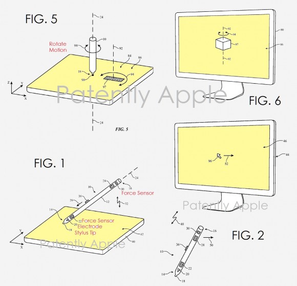 Apple Pencil 特許