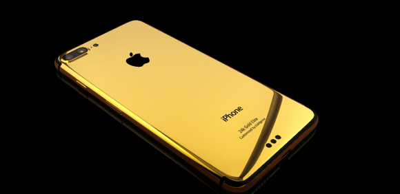 純金　iphone7