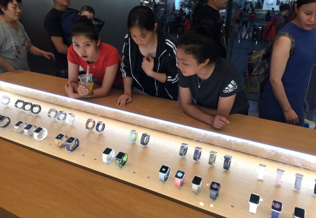 apple フリー素材 apple store apple watch　中国