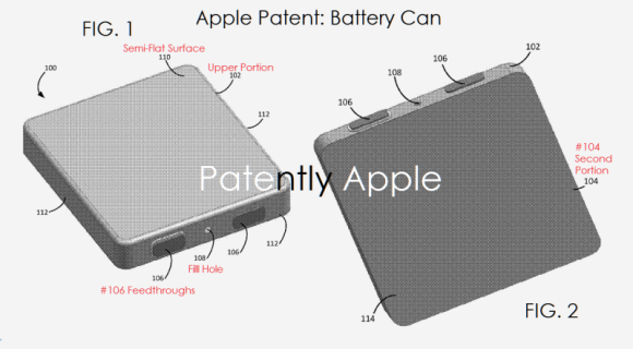 Apple バッテリー 特許