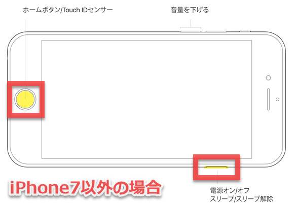 iPhoneの説明書 再起動