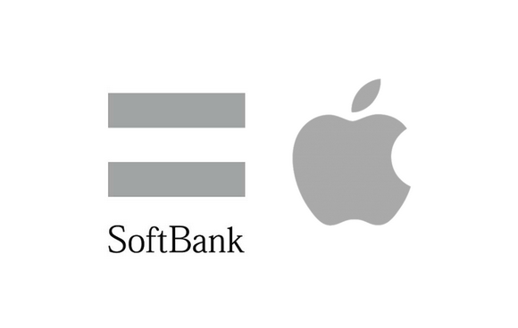 Apple ソフトバンク　ロゴ