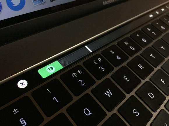 macbook touch bar spotify