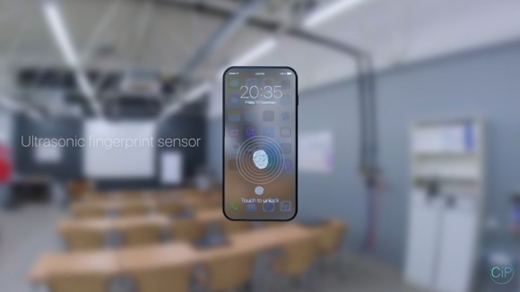 iPhone8 コンセプト 透明