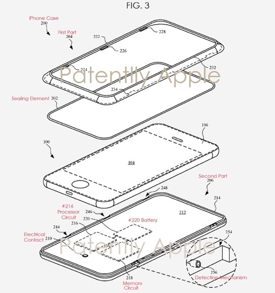Apple iPhone ケース 特許