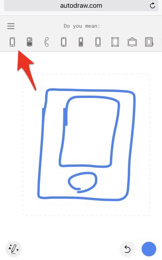 手描きの絵をaiが解析 プロのイラストを提案 Googleの Autodraw Iphone Mania