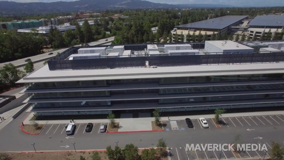 Apple Park 空撮動画 2017年5月