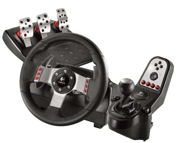 Logitech G27 Racing Wheel コントローラー