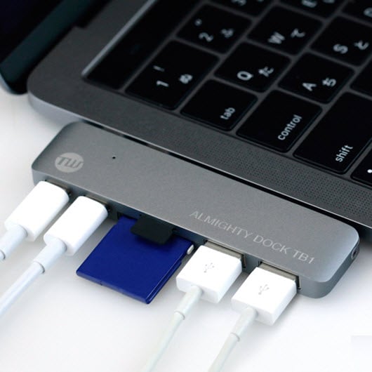 MacBook Pro TUNEWEAR ALMIGHTY DOCK TB1
