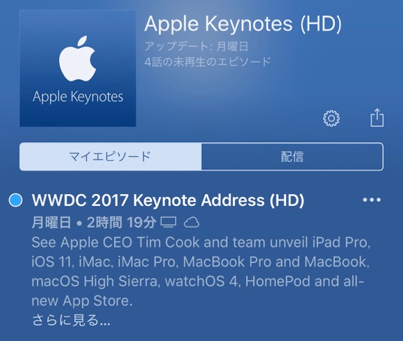 Apple Keynotes Podcast