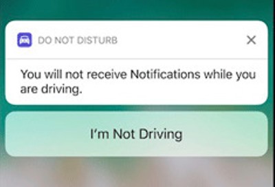 Do Not Disturb While Driving