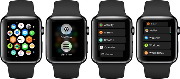 Apple Watchのホーム画面が苦手な方に朗報 次期osでリスト表示が利用可能に Iphone Mania