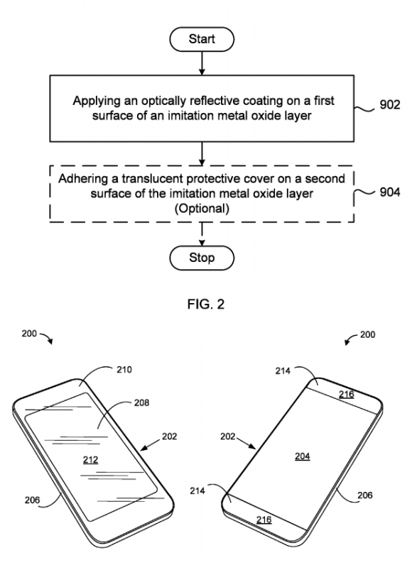 Apple　光学的反射層　特許