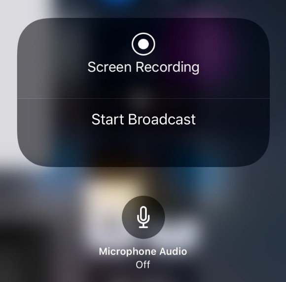 iOS11 配信を開始（Start Broadcast）