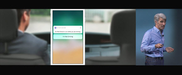 WWDC 17 iOS11 Do not disturb while driving