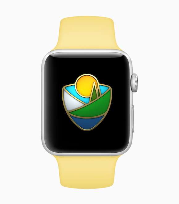 Apple Watch 国立公園ステッカー