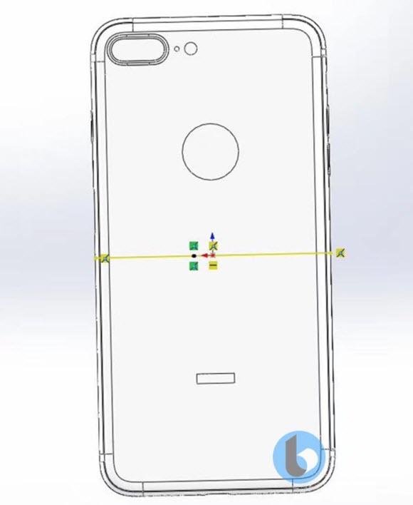 iPhone7s Plus CAD リーク