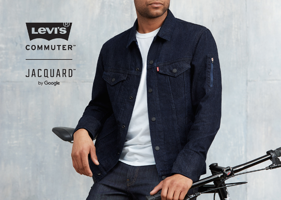 Levi’s Commuter Trucker Jacket with Jacquard by Google