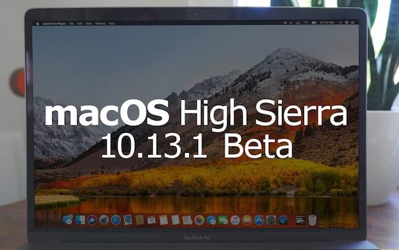 macOS High Sierra 10.13.1 ベータ