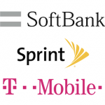 Sprint T-Mobile ソフトバンク