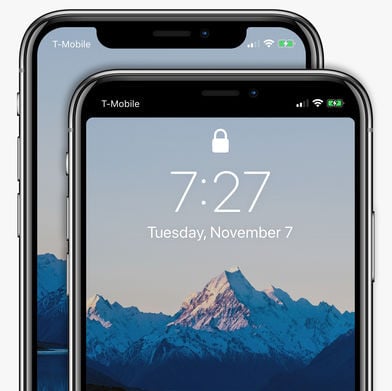 iphone x ノッチ 除去