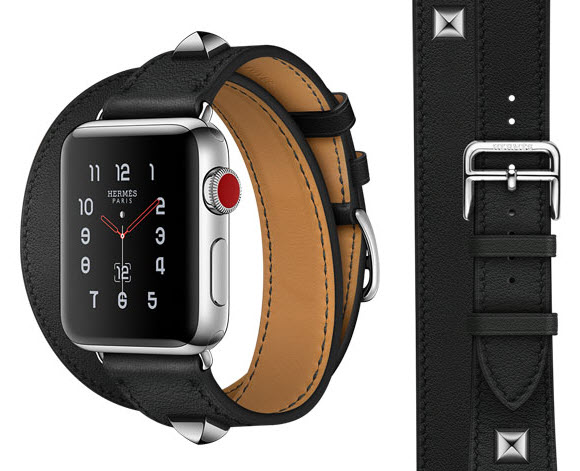 エルメス、Apple Watch用レザーストラップ新作「メドール」発表 