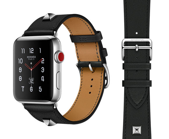 エルメス、Apple Watch用レザーストラップ新作「メドール」発表