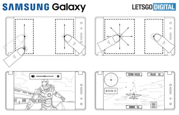 samsung galaxy x 特許