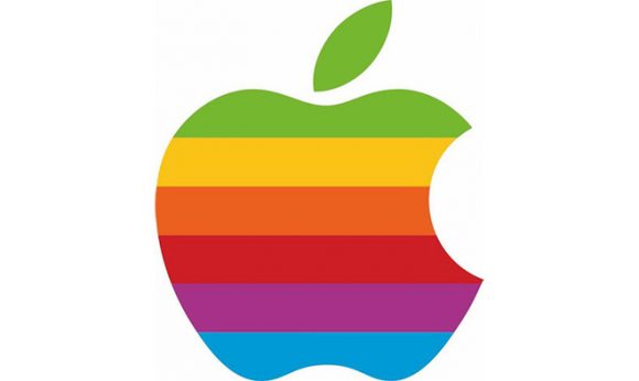 Apple 虹色ロゴ