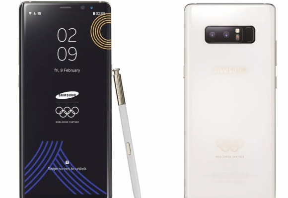 galaxy note 8 オリンピック