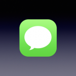 iOS メッセージ　アイコン