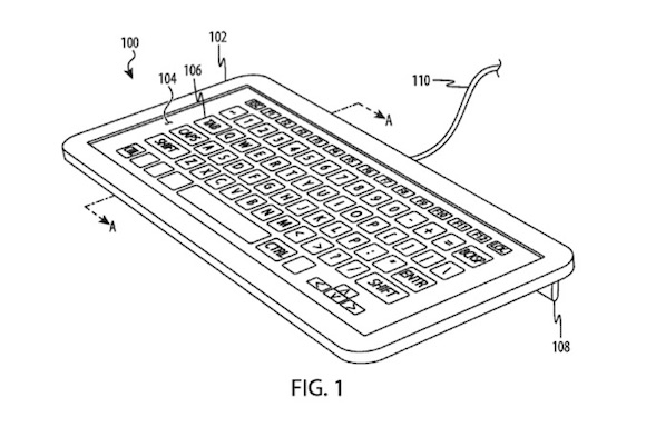 Apple キーボード　特許