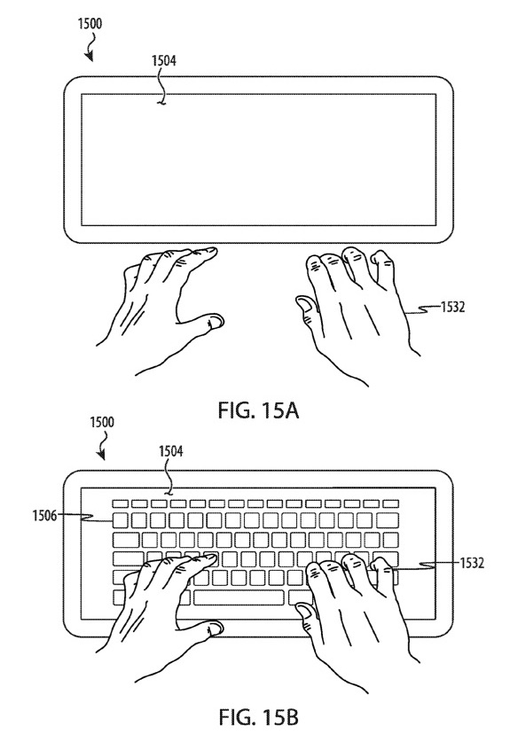 Apple キーボード　特許