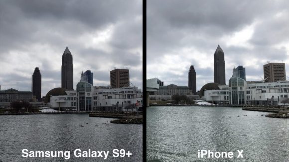 samsung iphone x galaxu s9 apple 比較