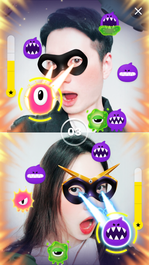 Lineのトークルームに 顔を使って遊ぶゲーム Face Play が登場 Iphone Mania