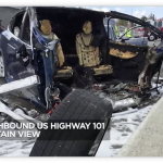 Tesla Model X 事故 ABC7News