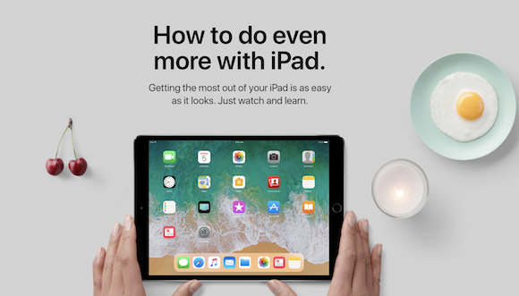 Apple 「How to do even more with iPad.」