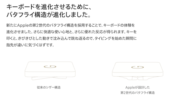 MacBook キーボード Apple