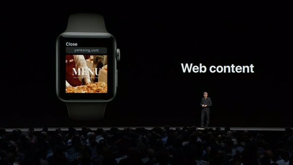 WWDC 18 watchOS 5 Webコンテンツ