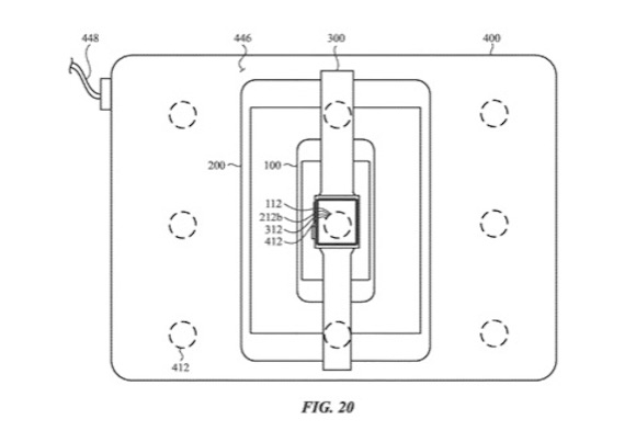 Apple 特許 端末間 ワイヤレス充電 USPTO Fig20