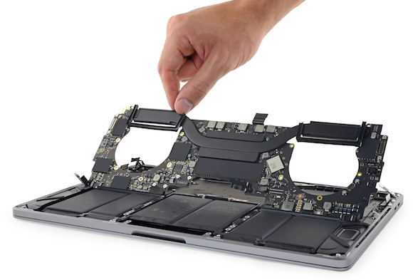 iFIxit 2018 MacBook Pro 13インチ 分解