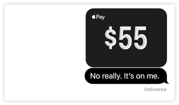 Apple Pay Cash 「Dinner」YouTube