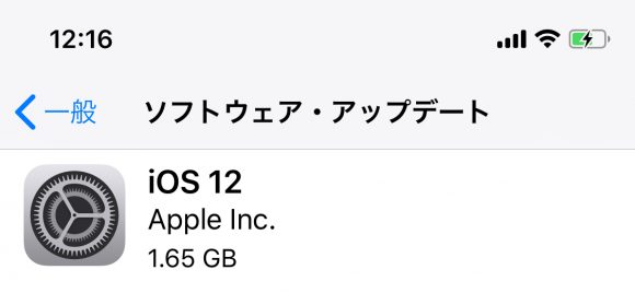 iOS12