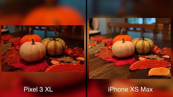 iPhone XS Max Google Pixel 3 XL カメラ 比較 MacRumors