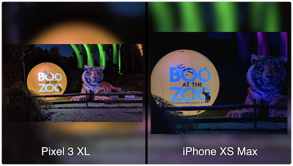 iPhone XS Max Google Pixel 3 XL カメラ 比較 MacRumors